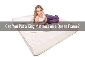 a king mattress on a queen