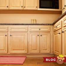 polish wood kitchen cabinets