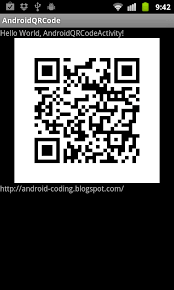 Android Coding Generate Qr Code Using Google Chart Tools Apis