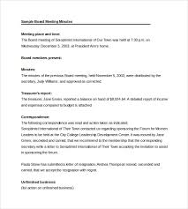 9 Meeting Note Templates Free Sample Example Format