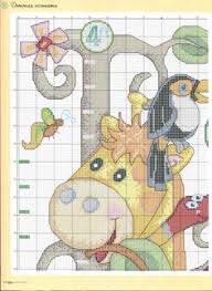 14 Best Cross Stitch Jungle Zoo Growth Chart Images