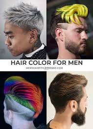 Try our virtual makeover tool. Hair Color Options For Men
