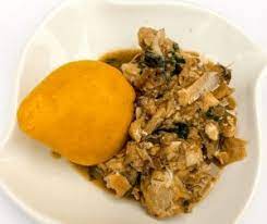 I have a whole pack of gari that i can cook know using your recipes. White Soup And Garri With Chicken Ntachiosa