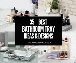 35 Best Bathroom Tray Decor Ideas And