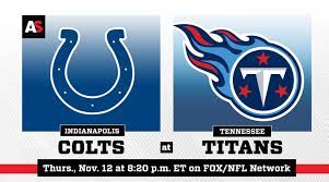 Indianapolis Colts vs. Tennessee Titans ...