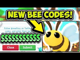 Here is a full list of all adopt me codes that you can use to get exciting items. All New Adopt Me Free Bee Pet Update Codes 2019 Roblox Youtube Adoption Pet Adoption Animal Free