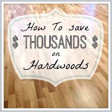 affordable diy hardwood flooring how