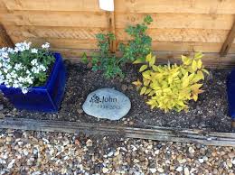 garden memorial stones for people s