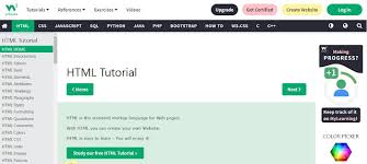 learn html from w3s com topicx