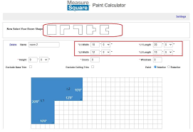 paint calculator mere square corp