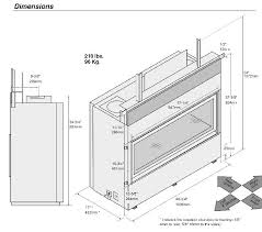 S Fireplace Dimensions Gas