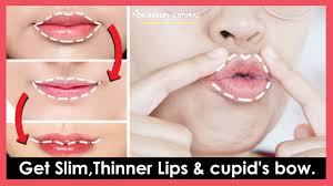 slim lips and thinner lips