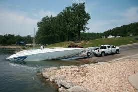 boat launch at grand glaize beach area