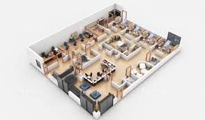 Design Isometric Floor Plan 3d Modeling