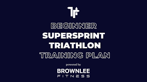 super sprint triathlon training plan