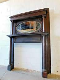 1900 S Antique Fireplace Mantel