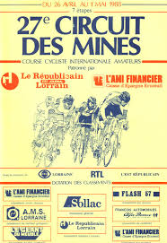 vélo Moselle le circuit des mines 1988