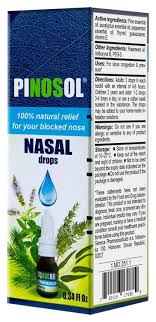 pinosol nasal drops spray 10 ml or