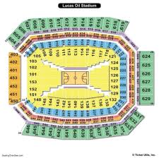 67 Specific Lucas Oil Stadium Interactive Seat Chart
