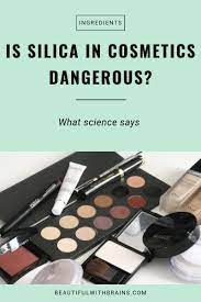 is silica in skincare dangerous