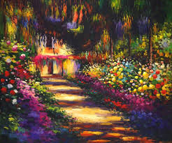 At Giverny Claude Monet Canvas Art