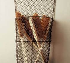 Wall Mounted Wire Storage Basket