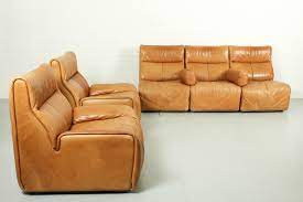 rare sectional modular sofa lounge
