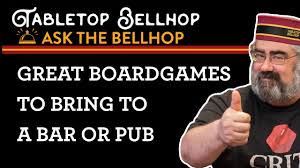 best board games to bring to a pub bar