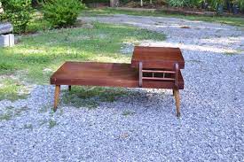 Coffee Table Wood And Formica Vintage