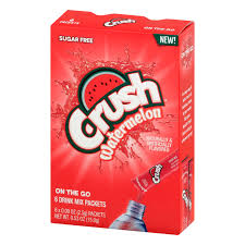 crush drink mix packets sugar free