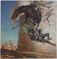 Don Quijote y los molinos de viento - Colección - Museo Nacional del Prado