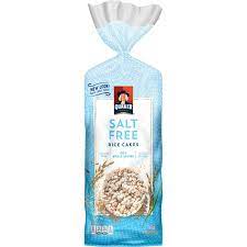 quaker salt free rice cakes 4 47 oz