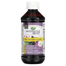 sambucus relief cough syrup for kids