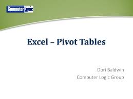 ppt excel pivot tables powerpoint