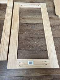 how to make shaker cabinet doors just