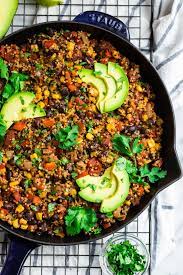 mexican quinoa healthy one pan meal