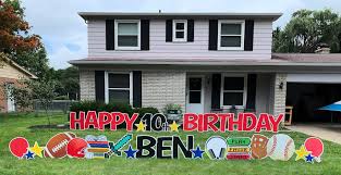 Gorgeous Birthday Yard Signs In Memphis