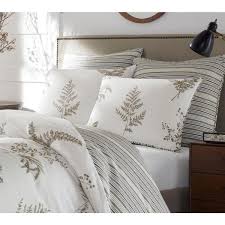 beige fl cotton king comforter set