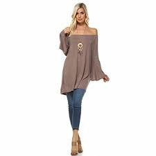 Delicate Isaac Liev Bell Sleeve Off The Shoulder Flowy Long