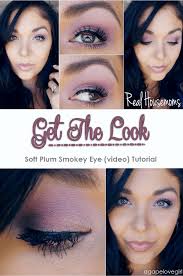 get the look soft plum smokey eye