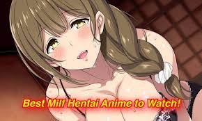 Hot hentai milf