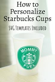 How to make diy starbucks cup decals with your cricut machine! Free Starbucks Cup Svg Domestic Heights