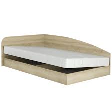 Втора употреба продава се единично легло с матрак и повдигащ механизъм с място за съхранение. Leglo S Povdigash Mehanizm Mobi 51 90x200