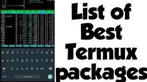 Installing packages termux is the best android application to learn about linux as it give the linux environment without root. List Of Best Termux Packages You Must Try