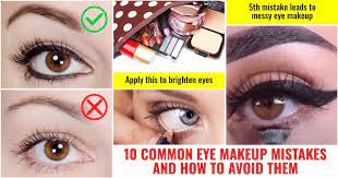 10 eye makeup mistakes and how to