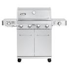 24367 4-Burner Propane BBQ in Stainless with LED Controls Monument Grills