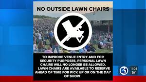 personal lawn chairs will no longer be
