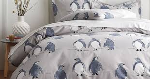 Bed Flannel Bedding Penguin Bedding