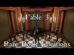 fable 3 rare book locations you