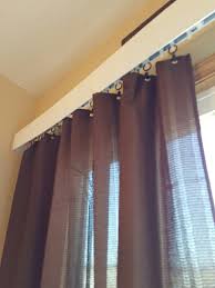Vertical Blind Replaced With Curtain